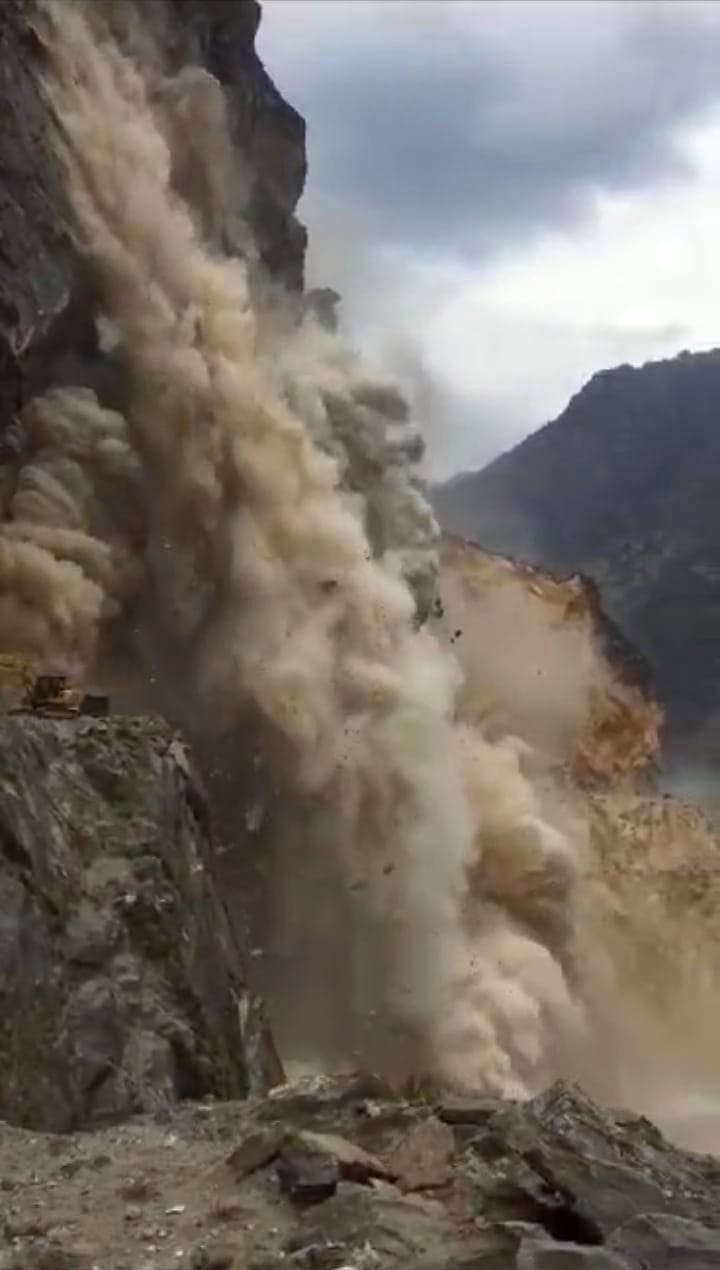 Road Block in Dharchula