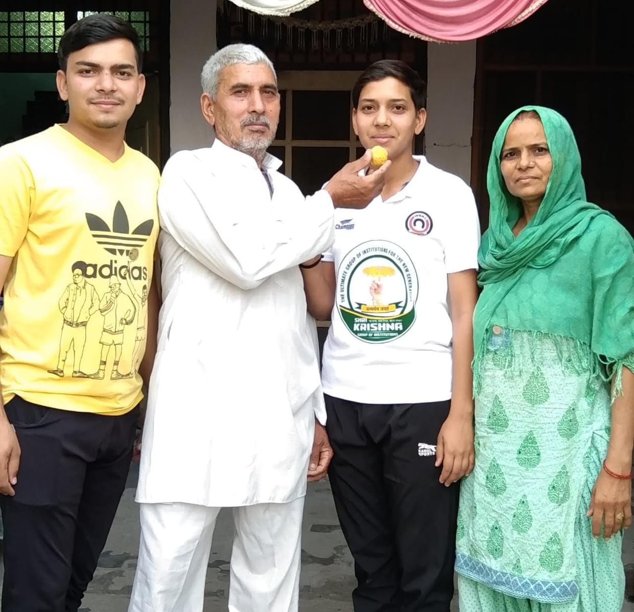 The daughters of the Faculty of Arts did wonders in the 12th class examination results