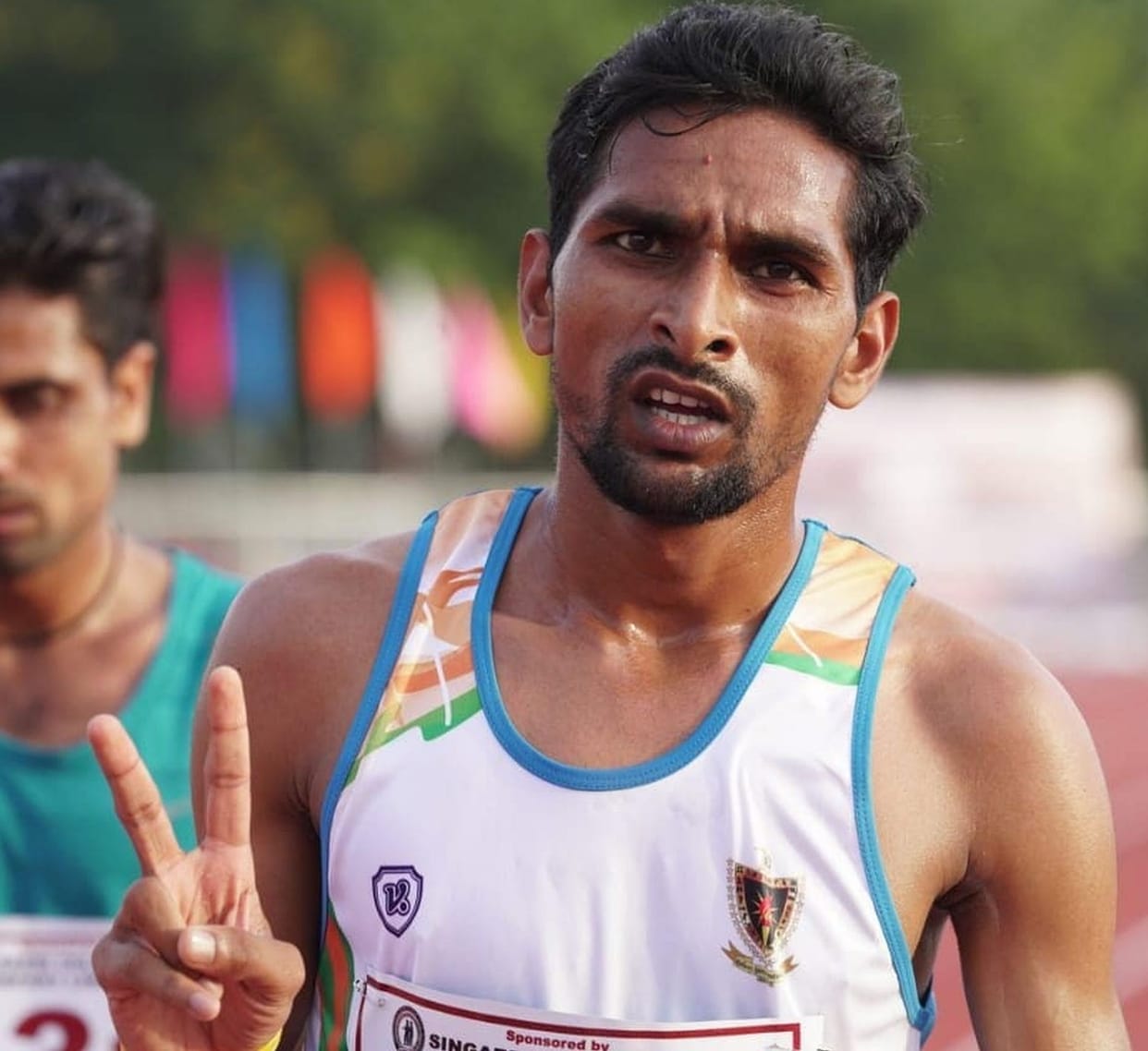 Abhishek got silver medal