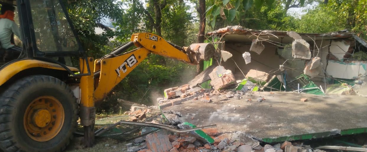 Incroachment in Khatima