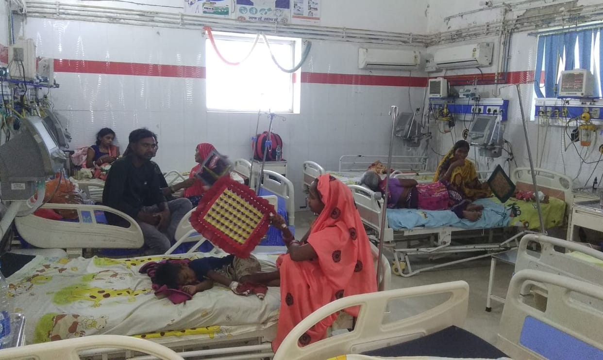 AC bad since four days in PICU