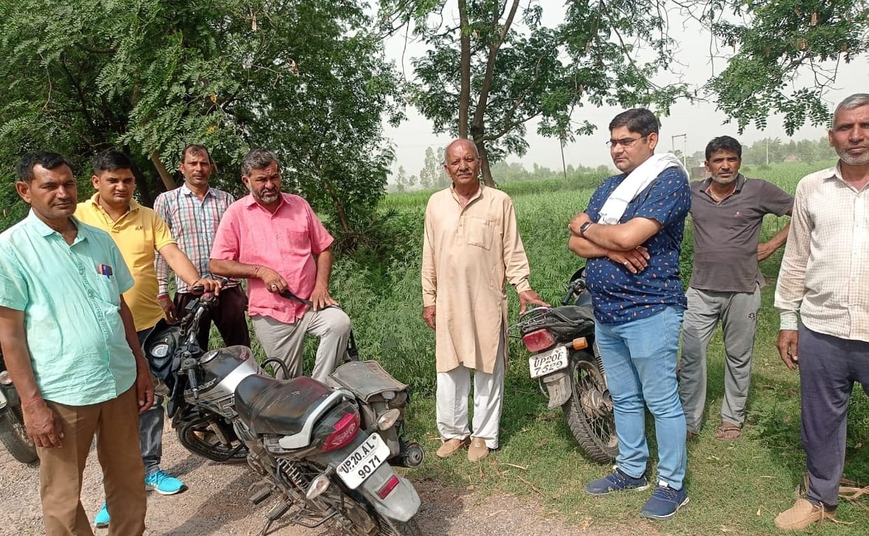 Farmers did not allow sugarcane survey, demonstrated