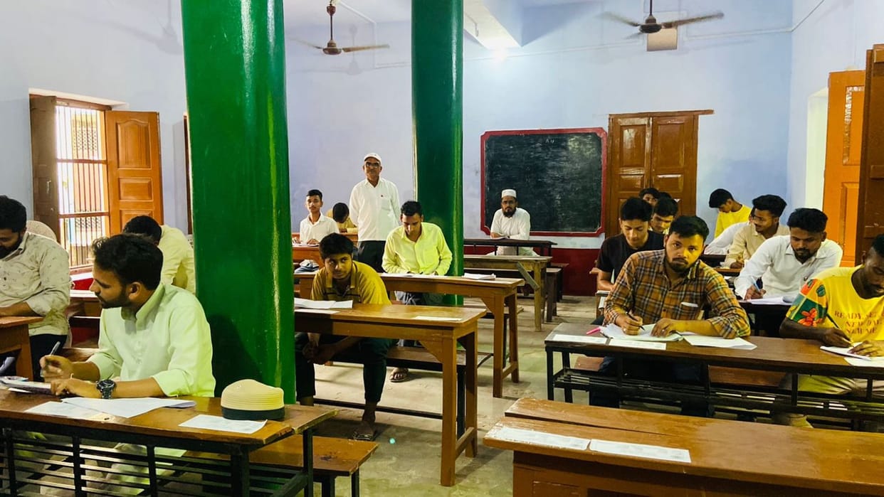 madrassa board exam started at 15 centers