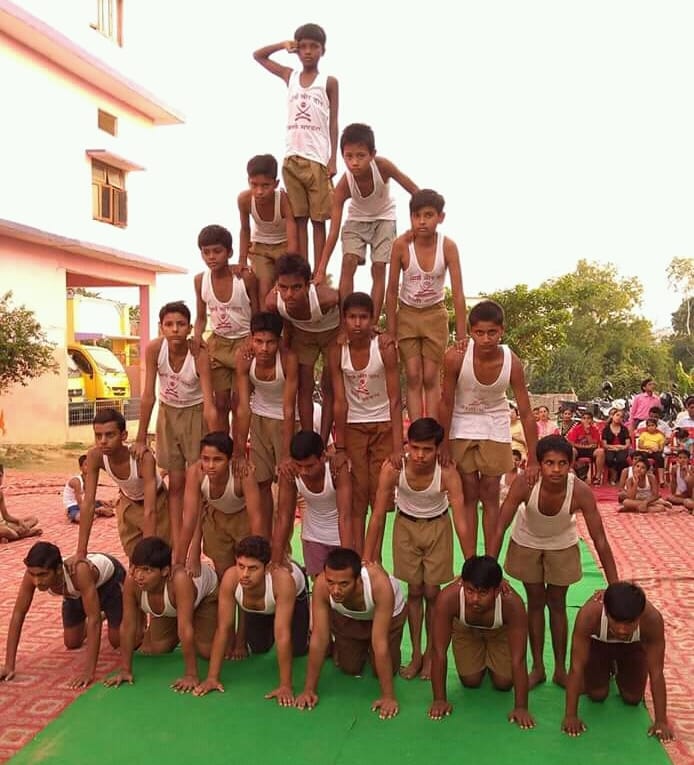 Arya Veer Dal's character building camp from 21