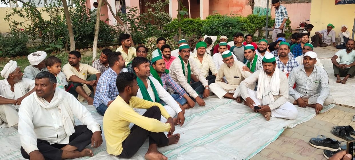 Bhakiyu surrounded the outpost when the tractor was challaned