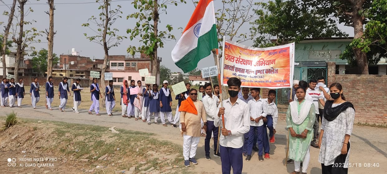 Water conservation public awareness rally taken out