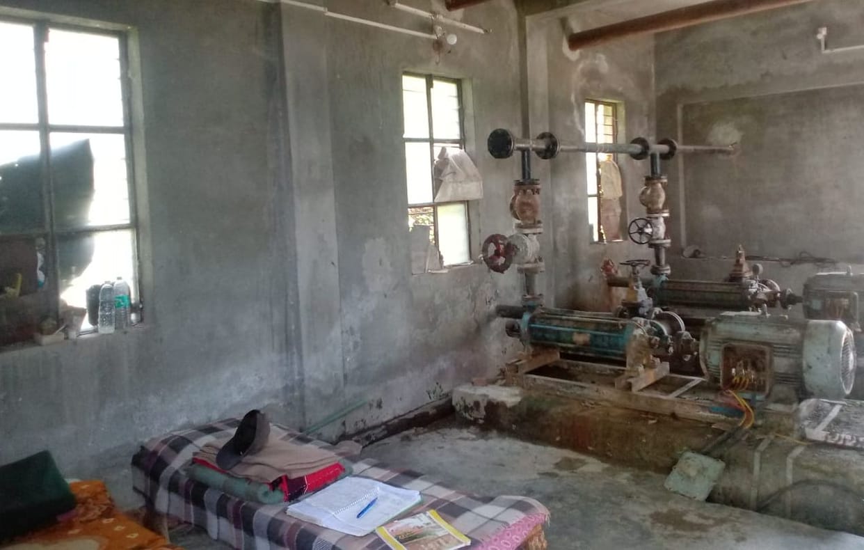 Old Pump House in Nandiganv