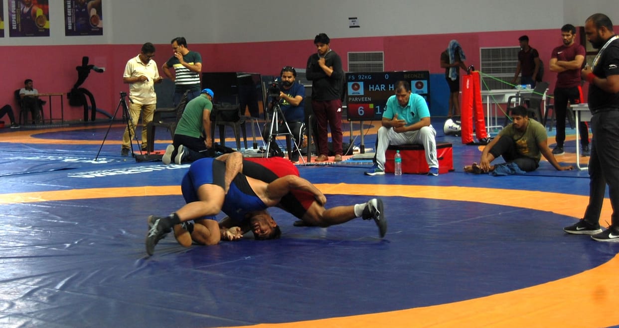 Asian Wrestling Trial: 15 wrestlers cut Bishkek ticket on the second day, nine Haryanvi