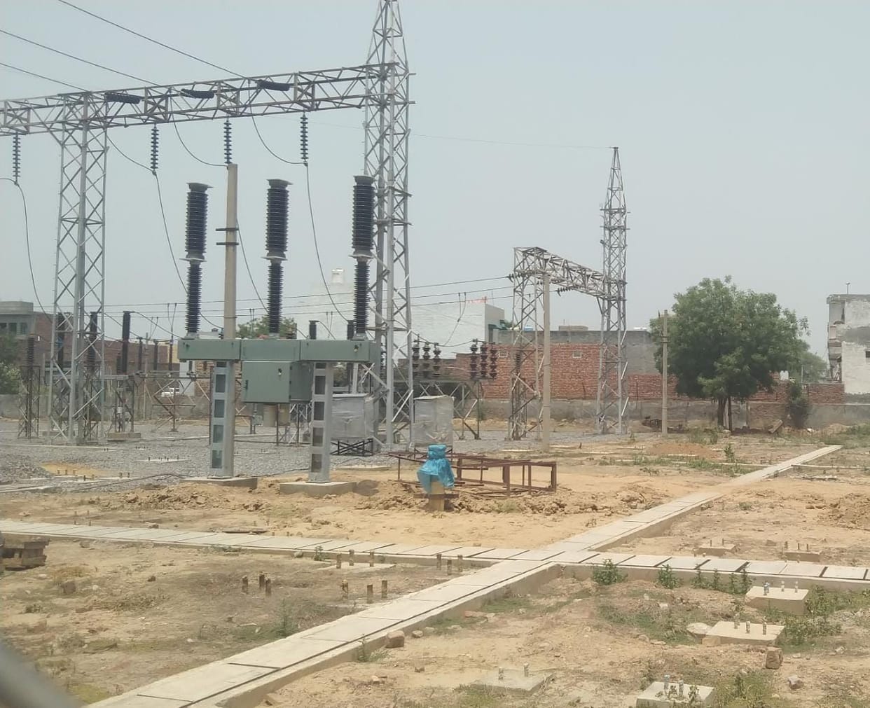Fault in power line due to rain and strong wind, five power houses remained closed for seven hours
