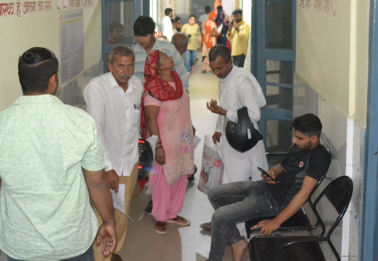 Patients increased in hospital due to change in weather