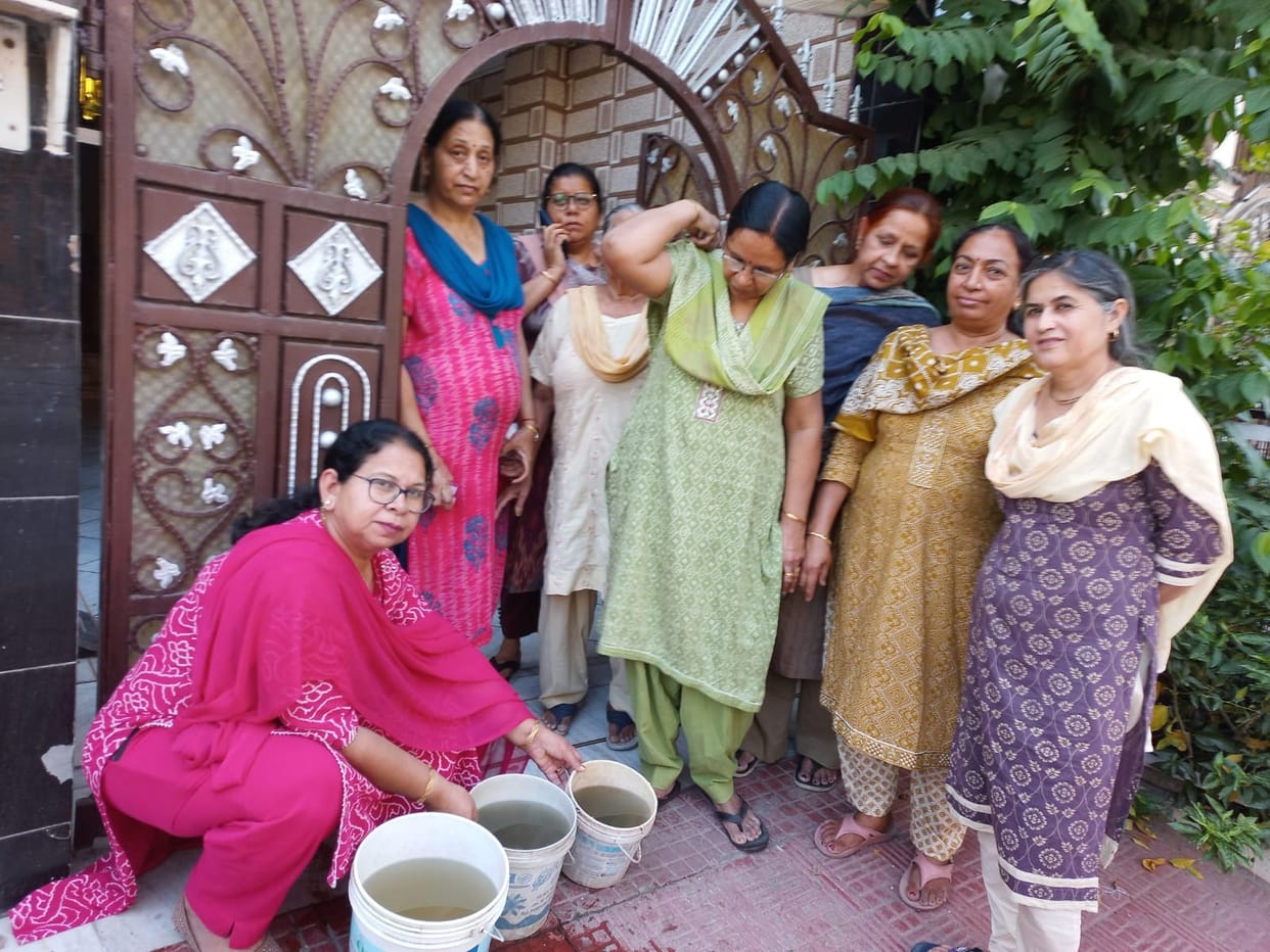 Contaminated water became a problem