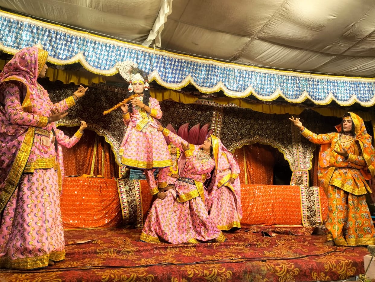 Devotees were emotional after watching Ramleela