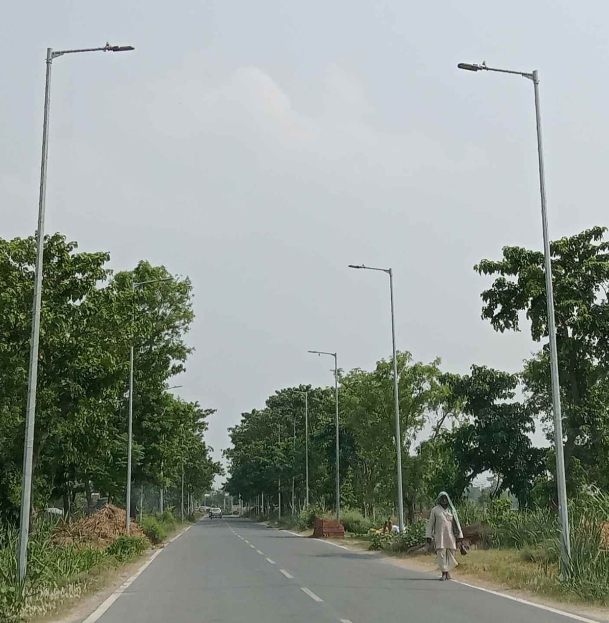 street lights swithced on only trial time