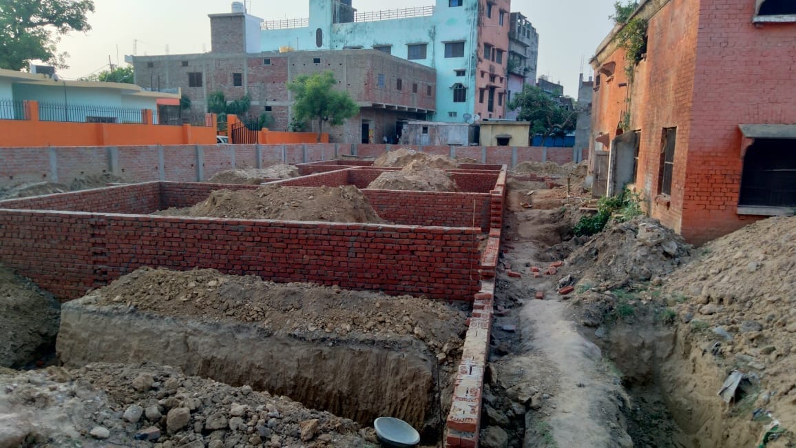 Construction started, girl students will get their own building