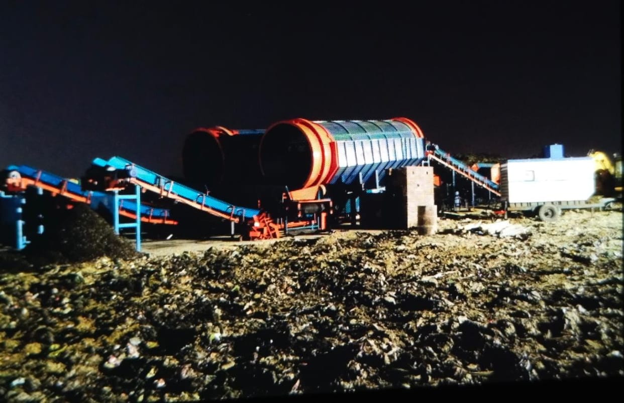 Garbage disposal started at Ekla Dam