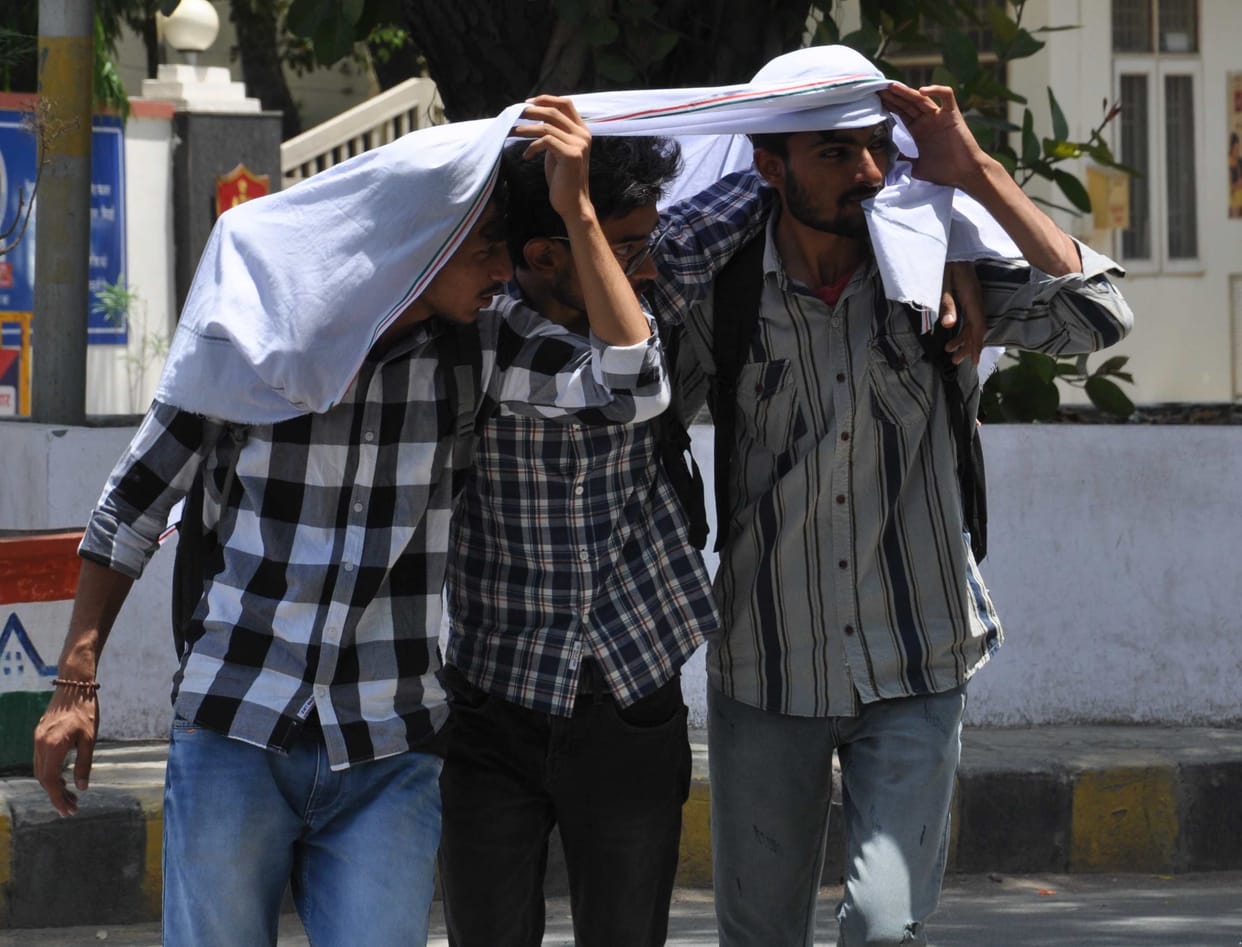 Monday was the hottest day, mercury crossed @ 45.4