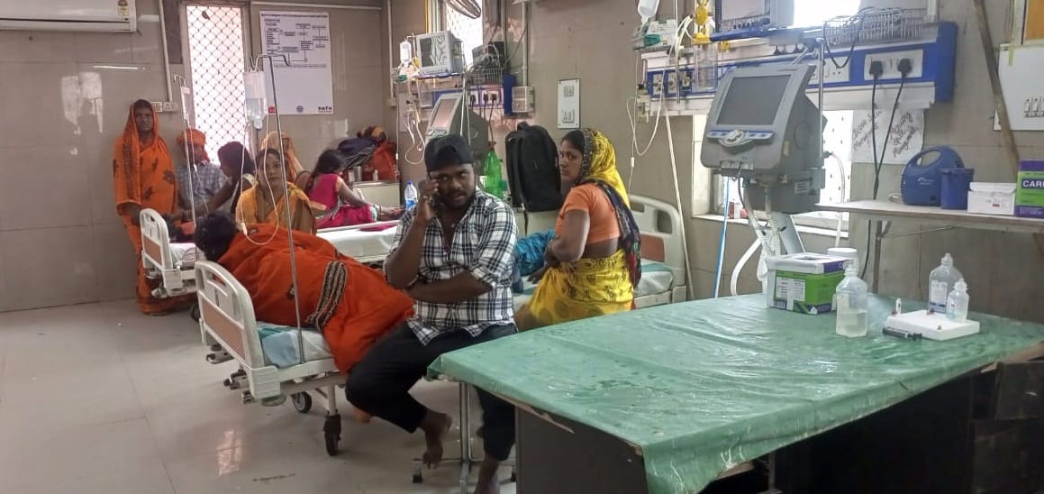 Children getting sick due to diarrhea
