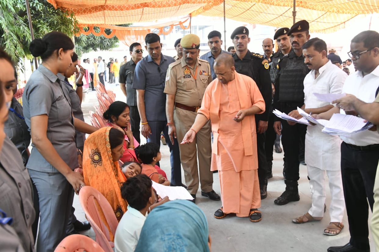 Dominant land grabbers, take strict action against the mafia: CM Yogi