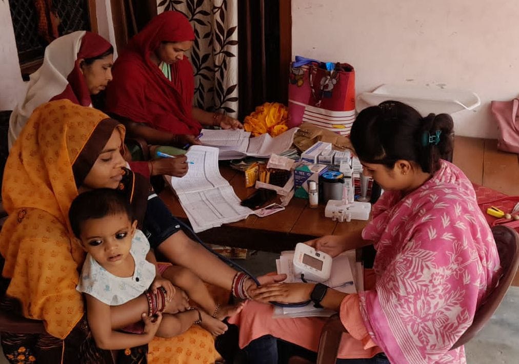 Vaccination of pregnant women and children