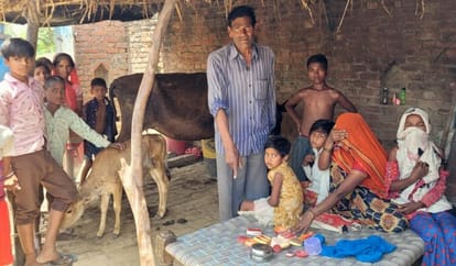 Looting by entering the house of real brother, report on seven