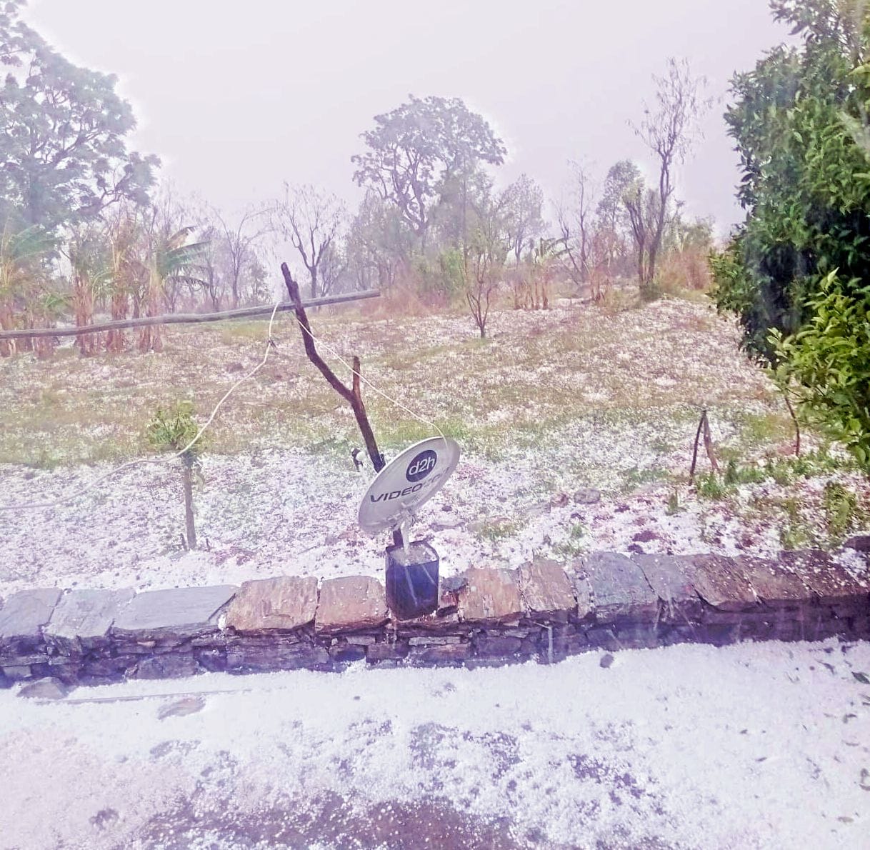 Weather change in district.