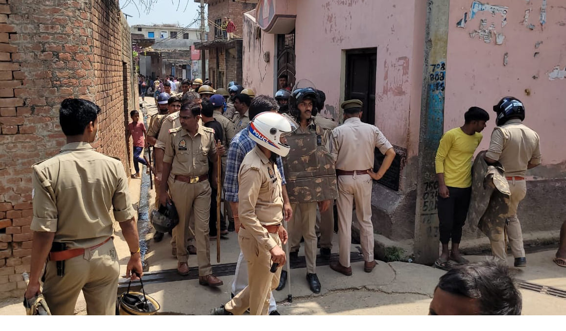 Tension between two parties regarding installation of Ambedkar's statue in Bhayla