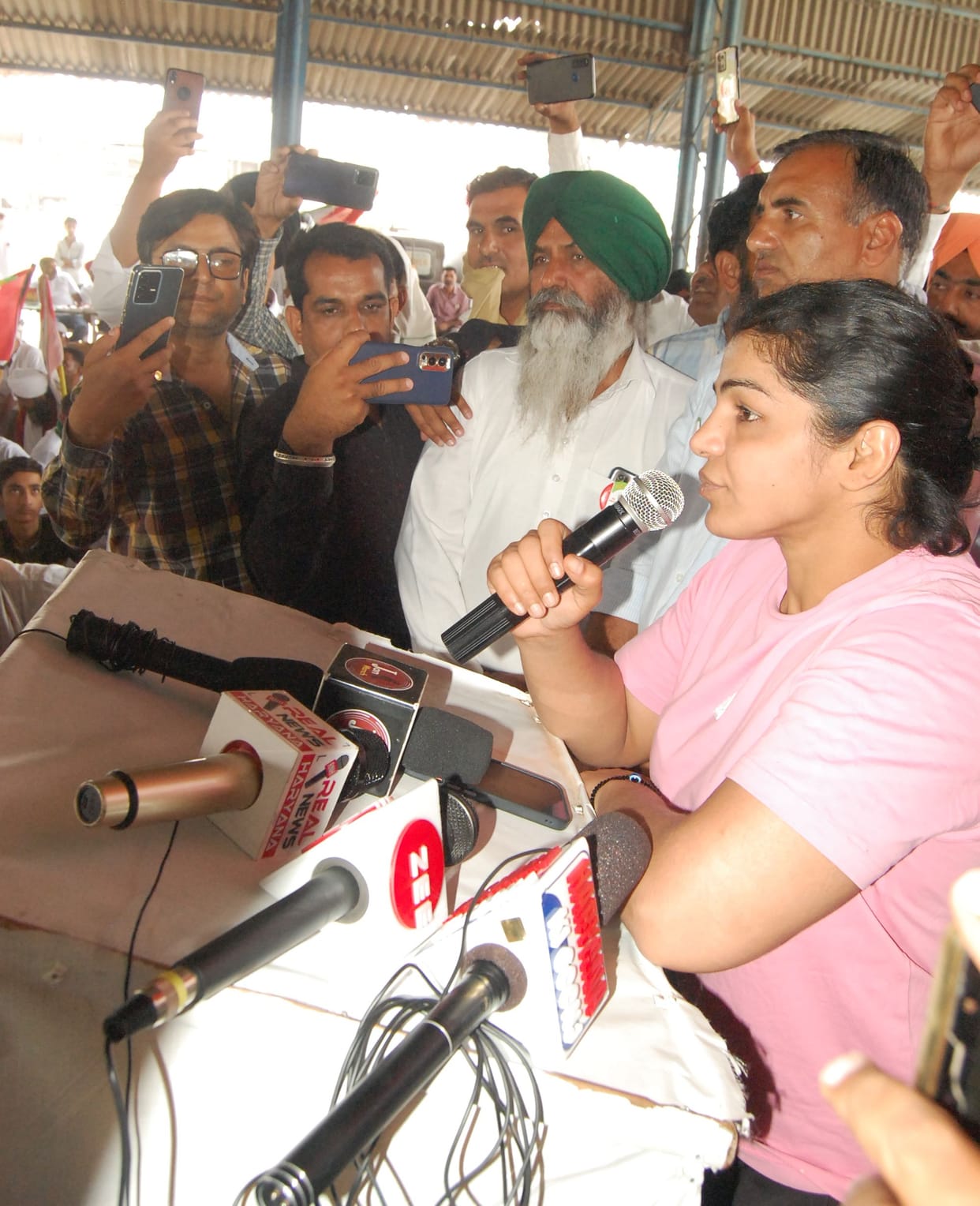 When they bring medals, they don't tell us about any party or caste: Sakshi Malik