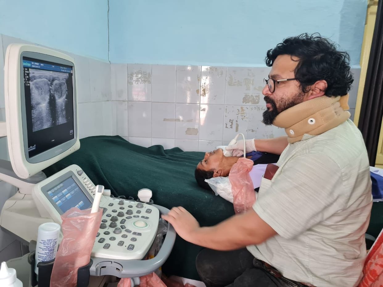 Ultrasound started in Lohaghat after nine days