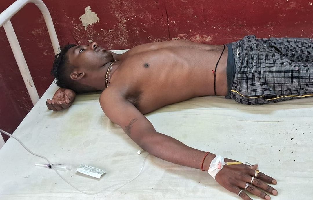 Bolero overturned, injured nine people going to shave