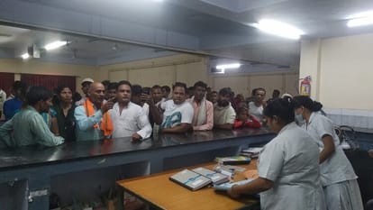 Allegations of demanding money on nurse in Government Medical College, ruckus