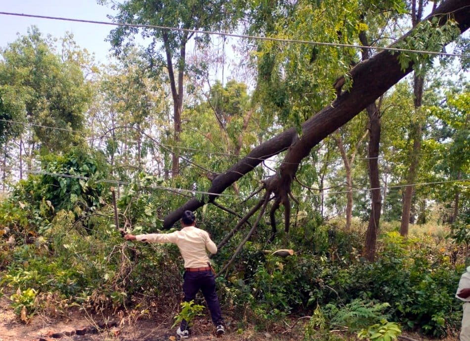 Storm increased trouble, power failure