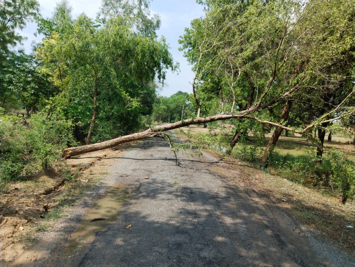 Electricity failure due to rain, life disrupted