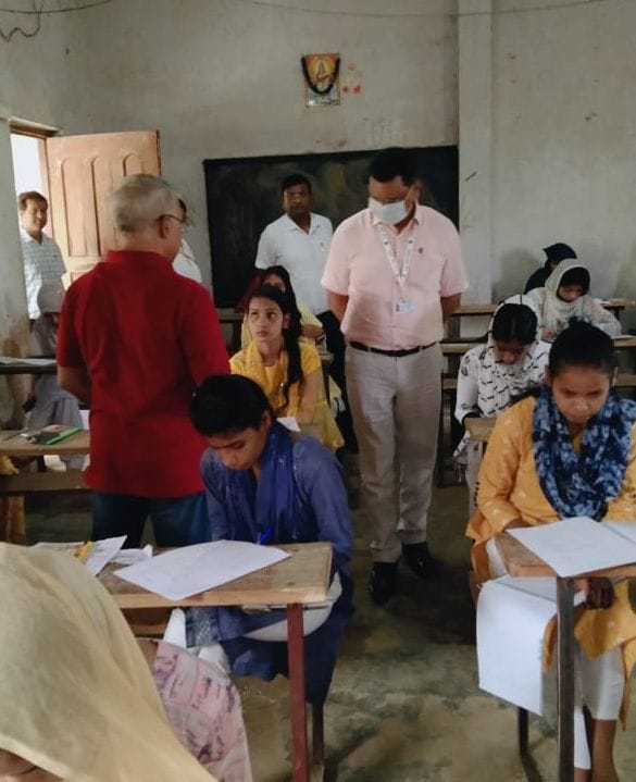 Special Secretary inspected the centers