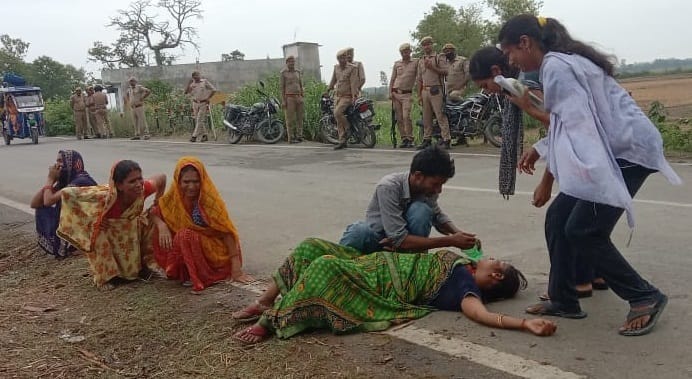 Police sleep broken after uproar