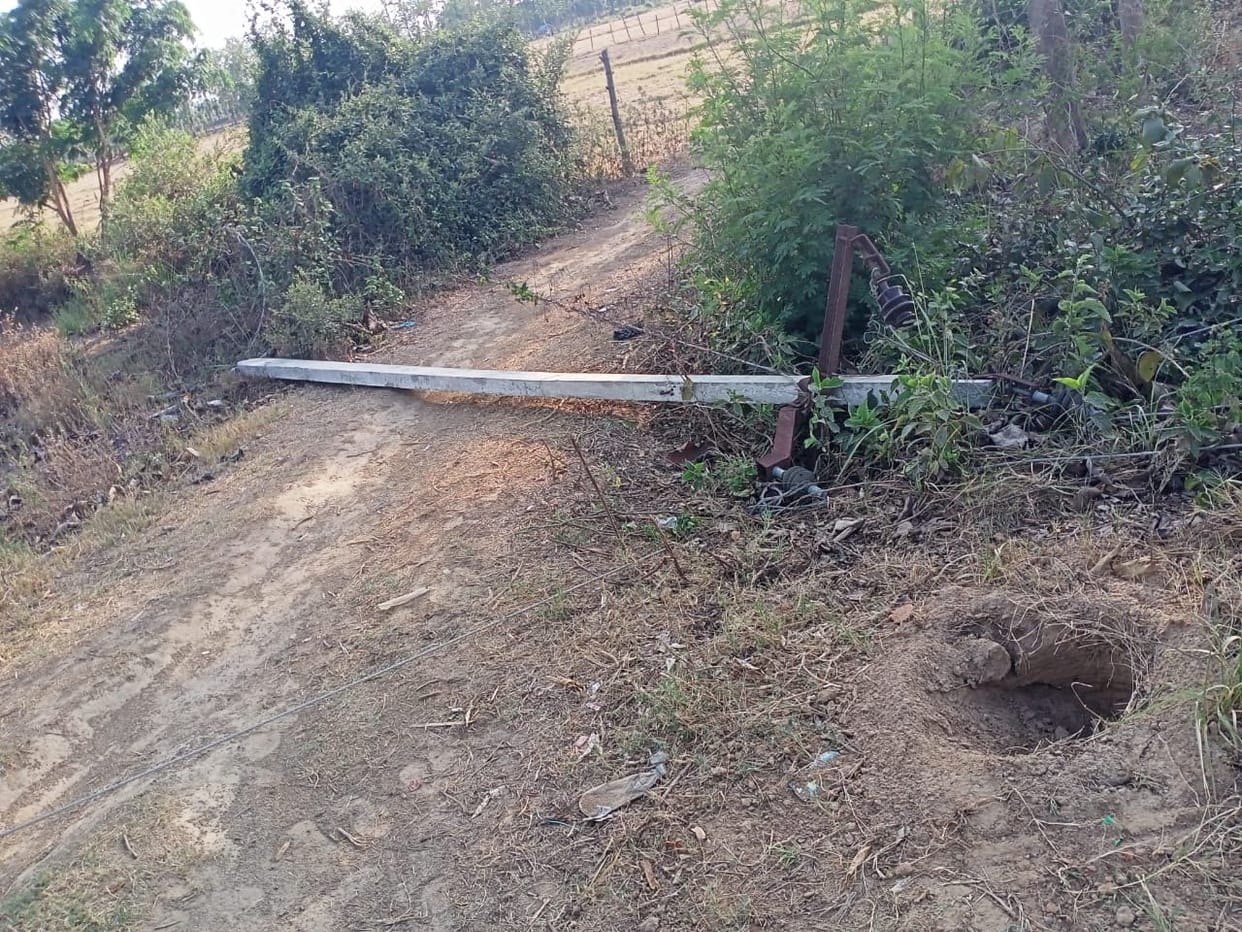 Supply stalled for 20 hours due to strong wind and light rain