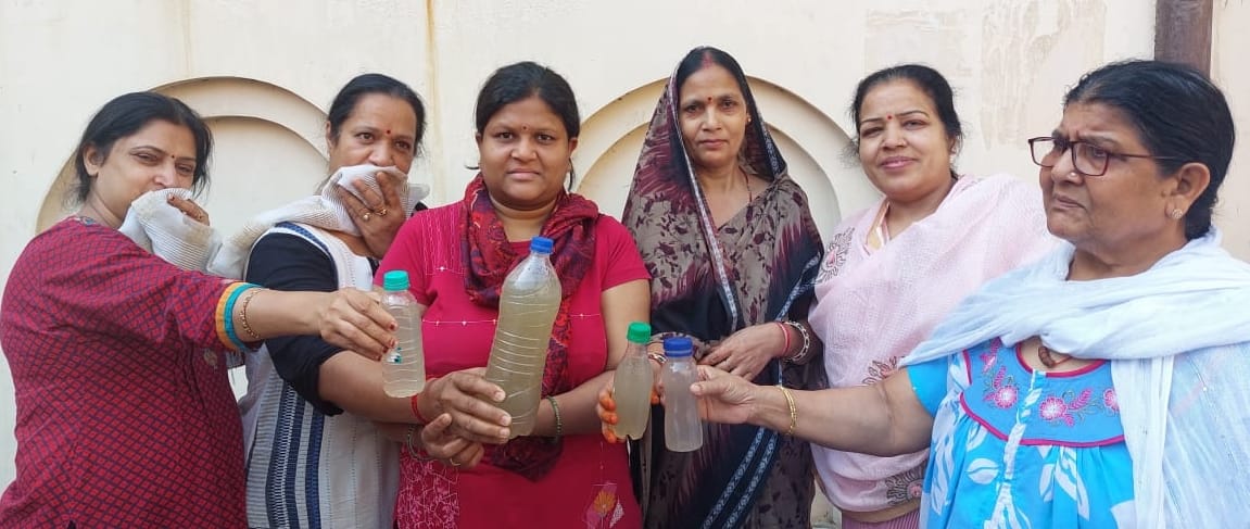 Low pressure, somewhere contaminated drinking water, somewhere water is available after a day