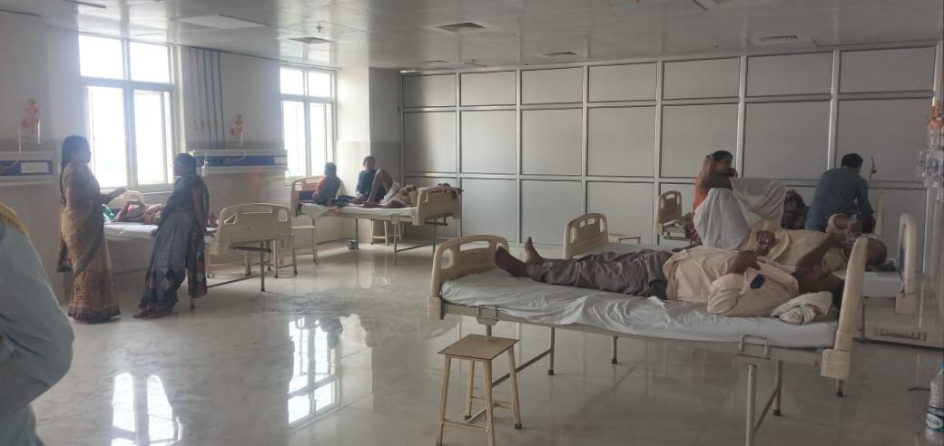 Medicines and spectacles have to be bought from outside in cataract operation