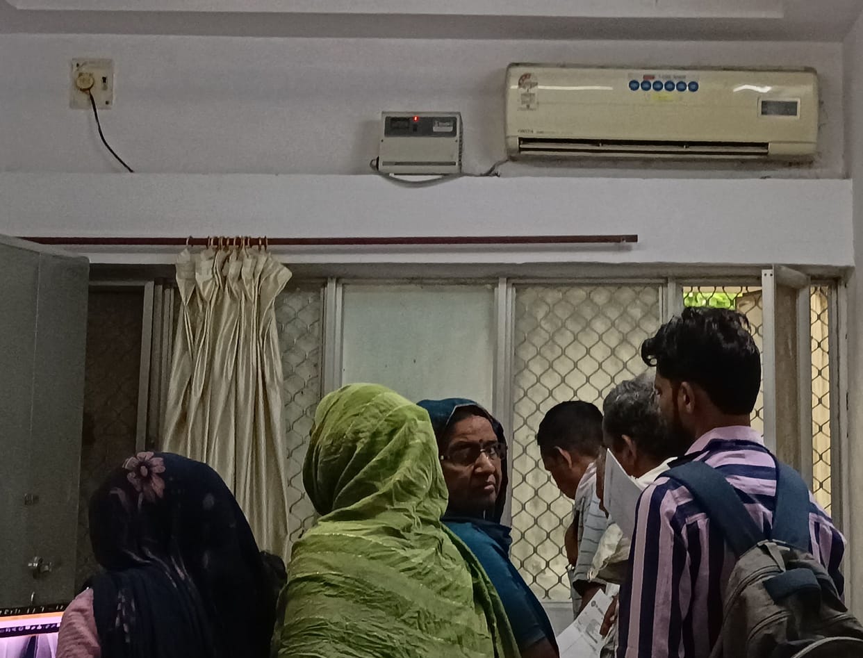AC shut down in Civil Hospital's OPD, patients are losing their breath