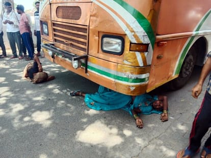 The clue of the student was not found even after nine days, the villagers surrounded the police station, jammed