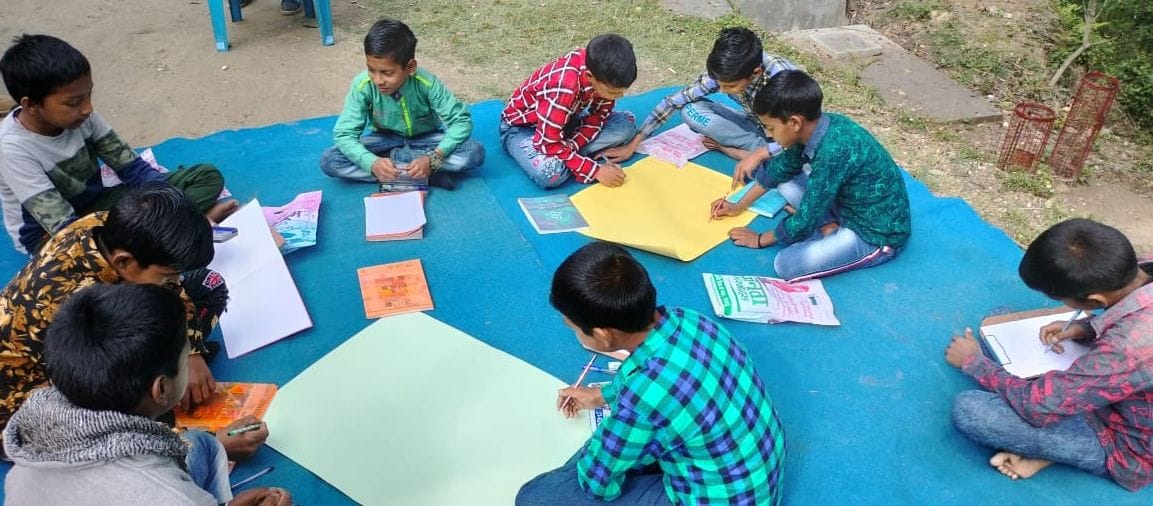 Camp started in school.