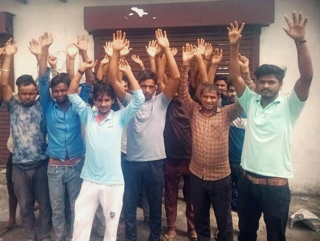 Villagers will not allow the contract to be opened in Badi, protested
