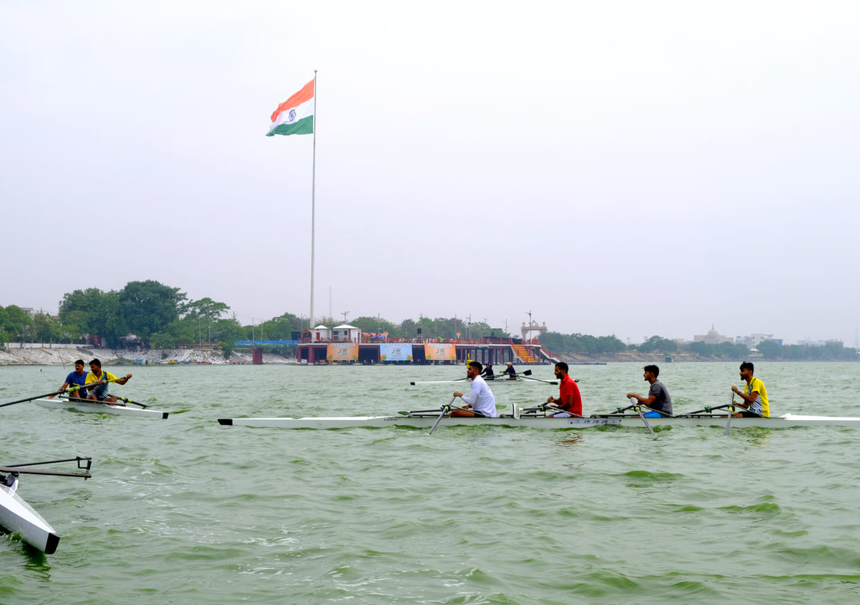 Rowing competition under Khelo India University Games will start from today