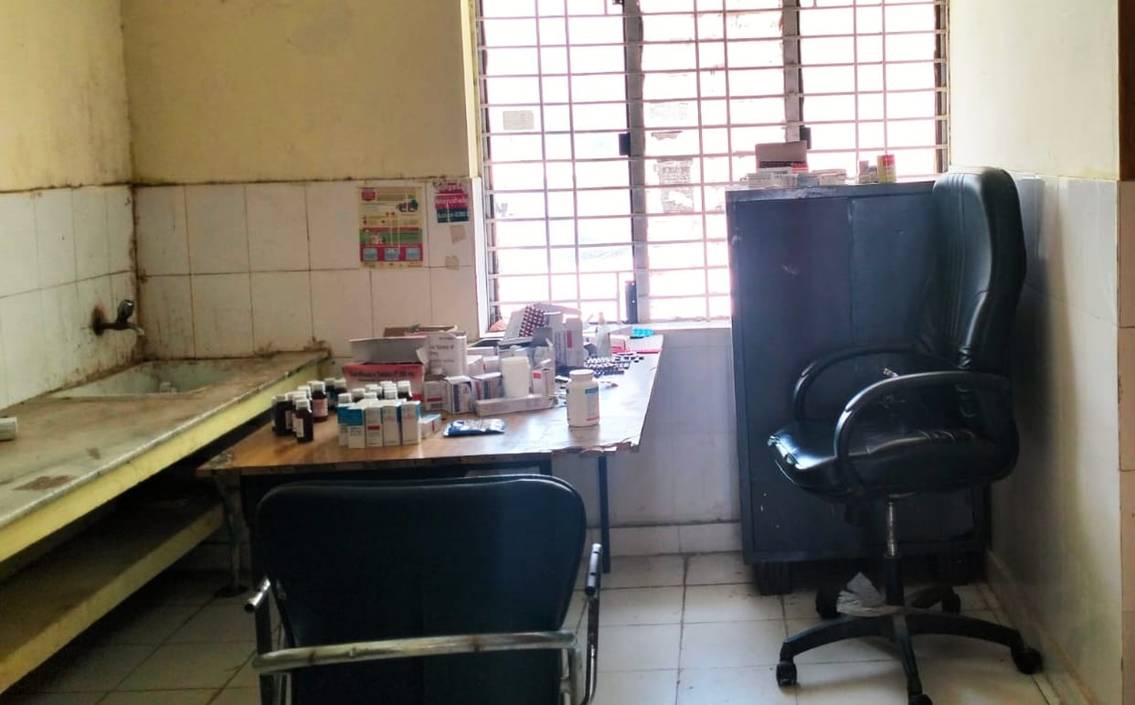 Treatment is limited to distributing fever medicine here