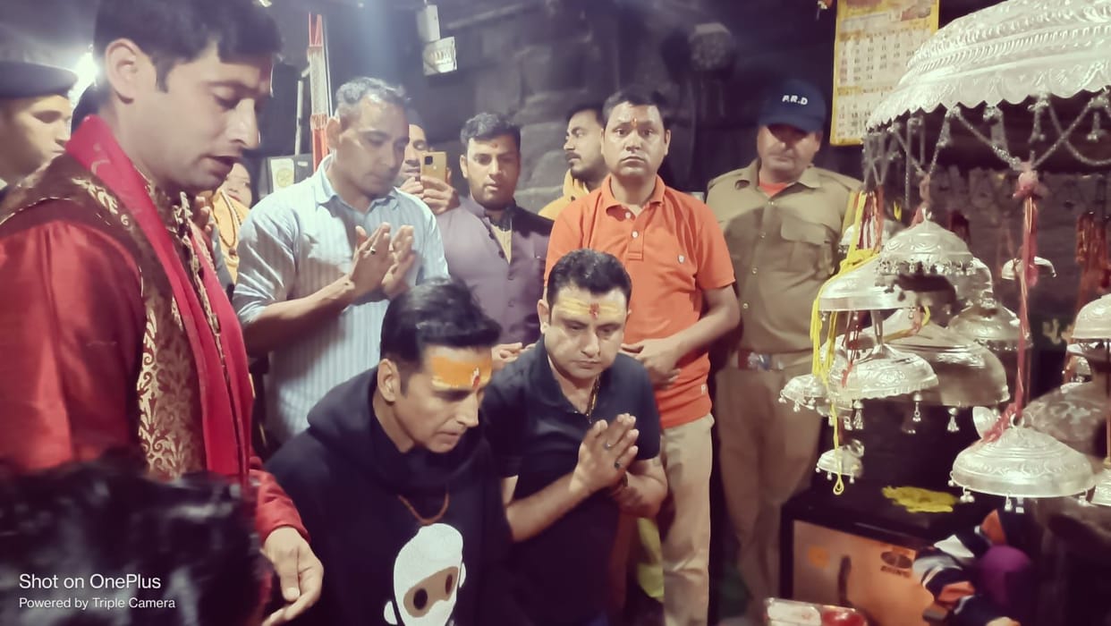 Akshay Kumar in Jageshwar Dham