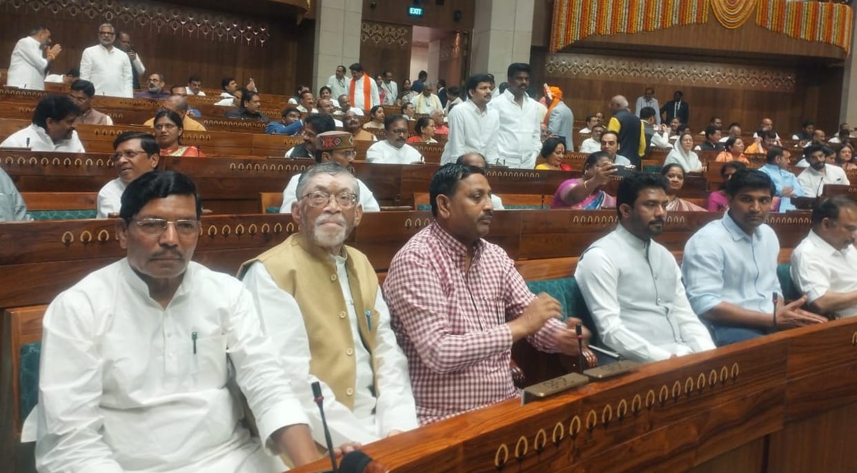 A glimpse of the culture of all the states seen in the new Parliament House