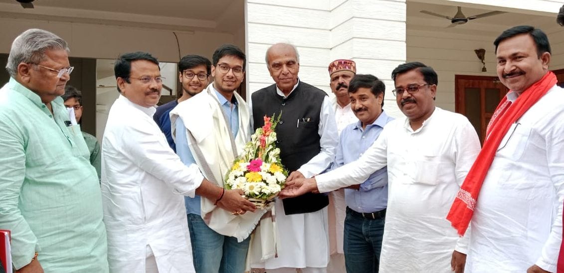 MP congratulates the selected IAS Rajat
