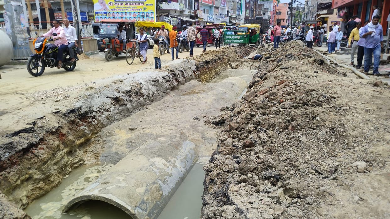 construction work start