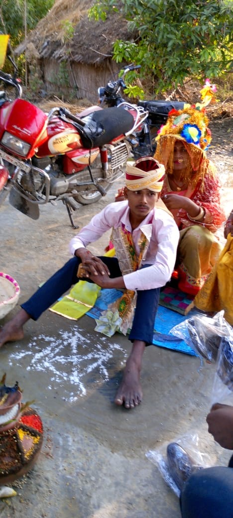 At the time of farewell, the bride refused to go to her in-laws house.