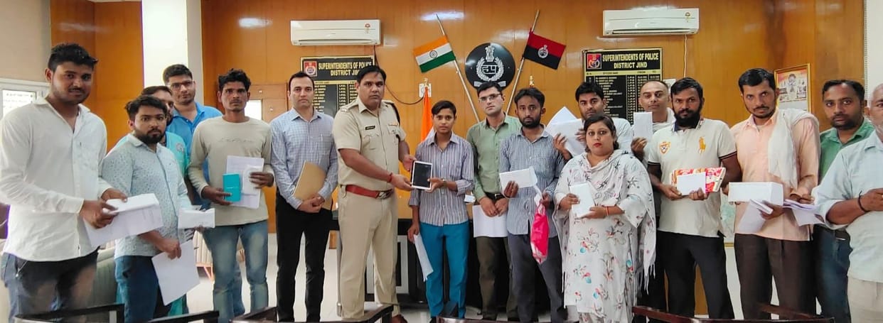 Police recovered 116 lost mobile phones worth Rs 14.14 lakh