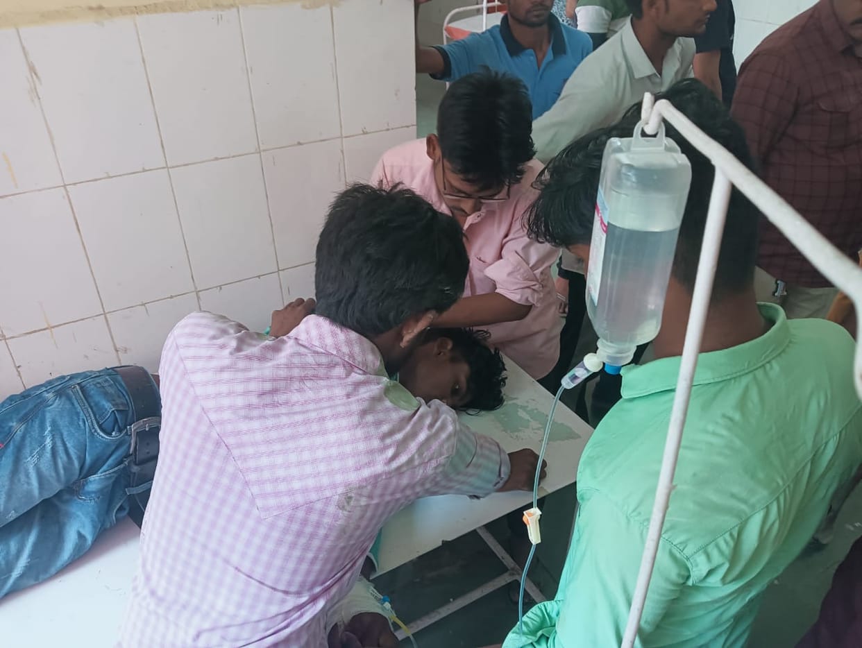 The young man injured in the accident